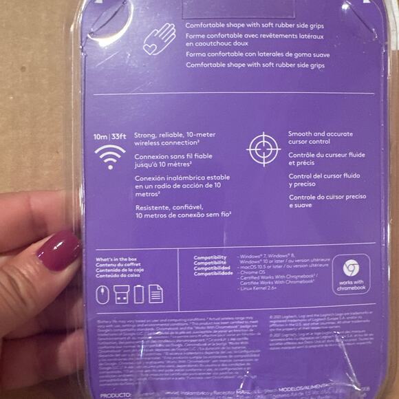 Logitech Design collection Floral wireless Mouse New Limited Edition - Picture 2 of 2